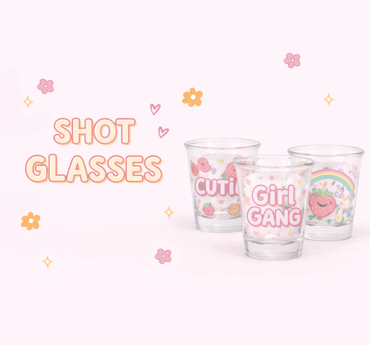 SHOT GLASSES UV DTF