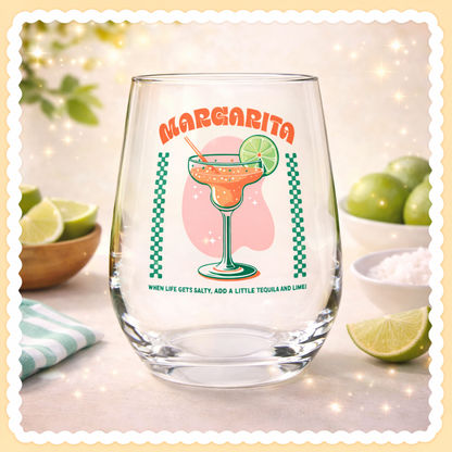 UV DTF Decals - Ready to Apply - Margarita - DIY Decal - Customizable