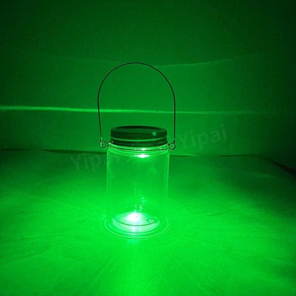 Blank Sublimation Glowing Elf Lantern Cup - Snowglobe Beer Can - Double Walled 11oz Glass - Soda Can Cup with 2 Lids Hook and Straw