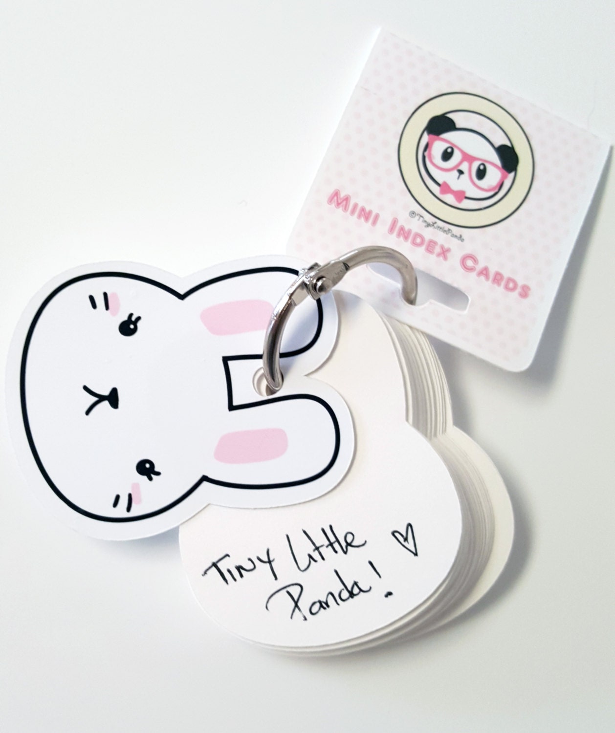 Bunny Mini Index Cards - Flash Cards - Little Gifts