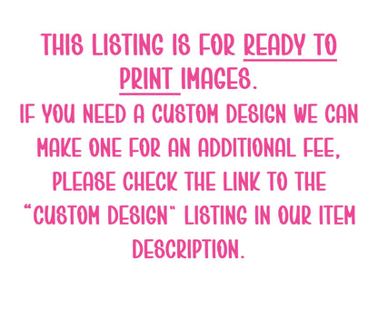 UV DTF Cup Wrap - Ready to Transfer  Custom Print | Your Design - DIY 16oz and 20oz Prints - Libbey Glass Can - Customizable