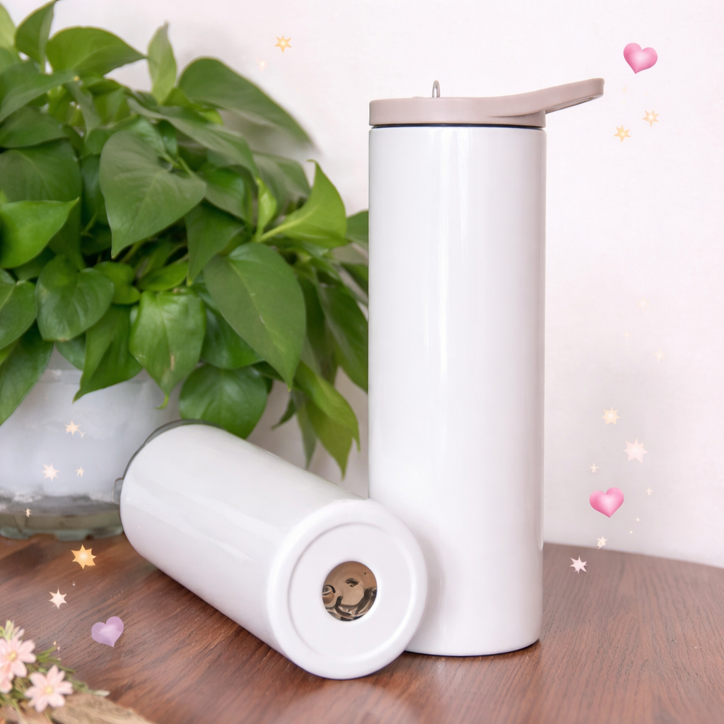 Custom Photo Collage Tumbler - Personalized 20 oz Skinny Travel Mug - Custom Picture Gift for Her or Him, Mom, Friends