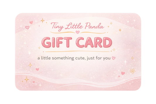 Tiny Little Panda GIFT CARD