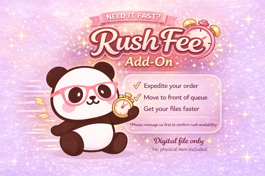 Rush Order Add-On - Priority Processing - Get Your Files Faster
