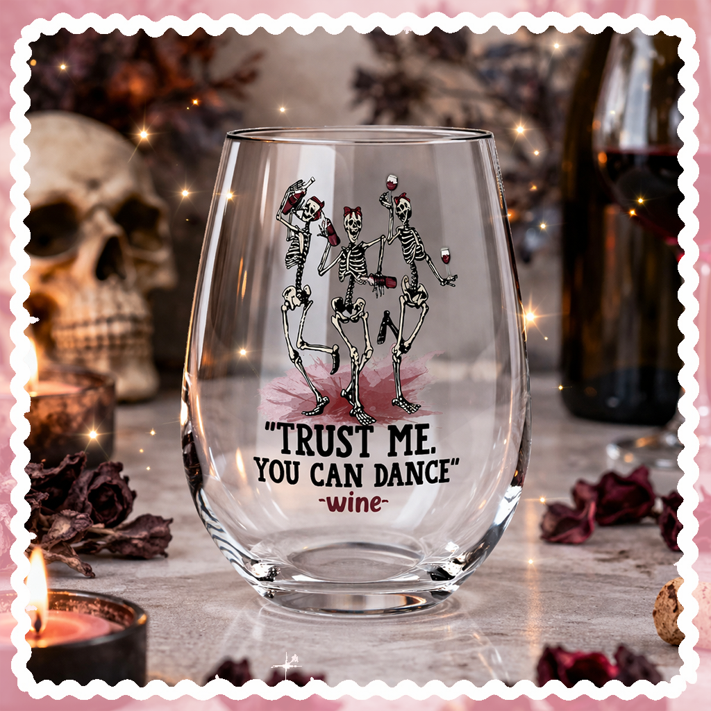 UV DTF Decals - Ready to Apply - Trust Me You Can Dance Design Prints - DIY Decal - Customizable
