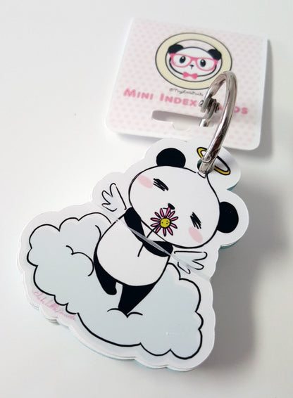 Angel Panda Index Cards - Mini Flash Cards - Little Gifts