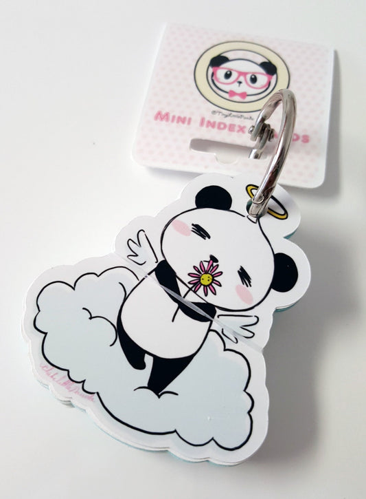 Angel Panda Index Cards - Mini Flash Cards - Little Gifts